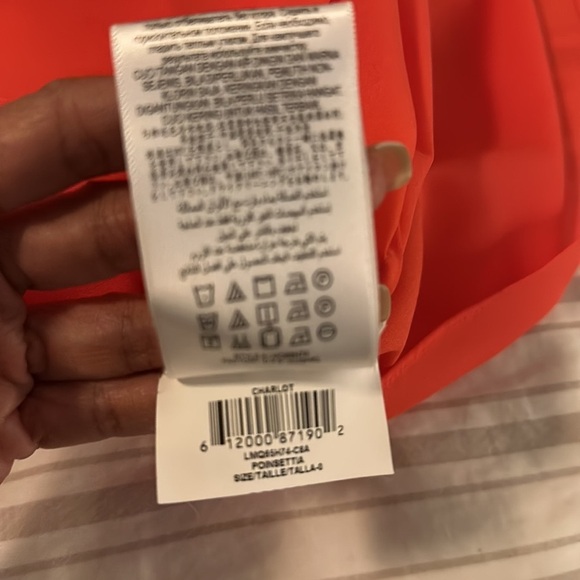 BCBG MaxAzria Charlot Poinsetta dress - Picture 6 of 6